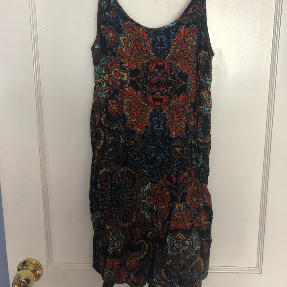 Printed Romper